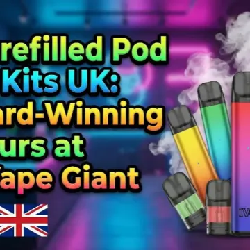 IVG Prefilled Pod Vape Kits UK: Award-Winning Flavours at The Vape Giant