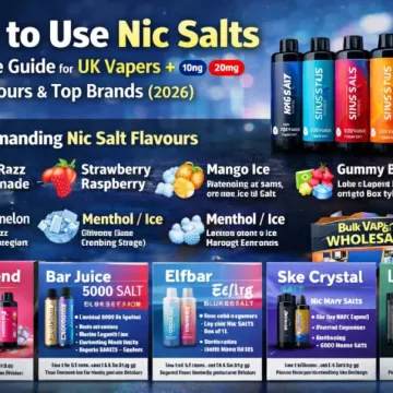 How to Use Nic Salts: A Simple Step-by-Step Guide for UK Vapers (2026 Edition)